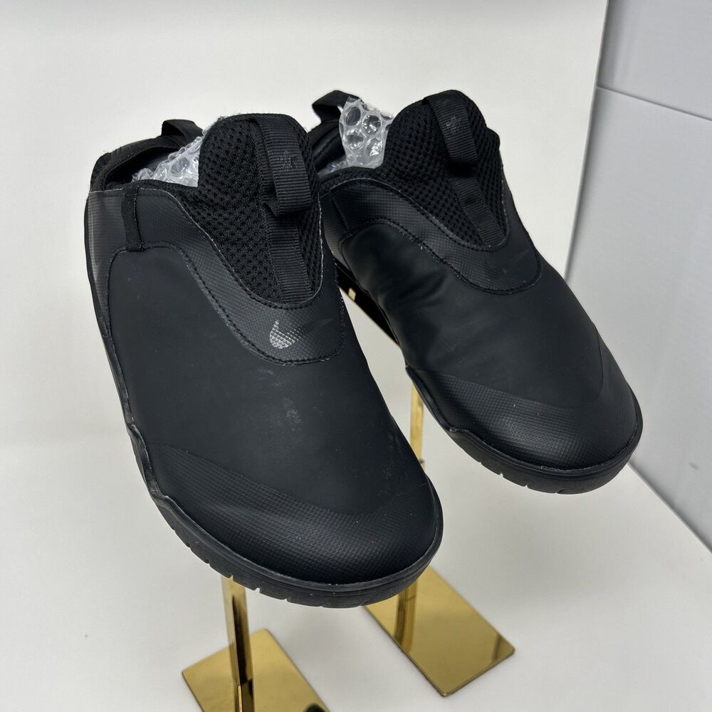 Nike Zoom Pulse Triple Black Mens Size 7 Slip On Nursing